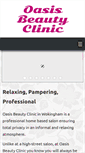 Mobile Screenshot of oasisbeautyclinic.net